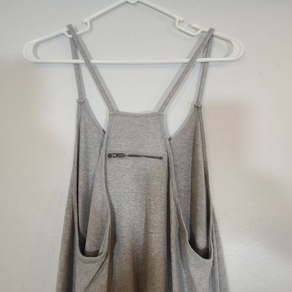 Free People Hotshot Onesie Jumpsuit Heather Gray Size Medium - Picture 10 of 11